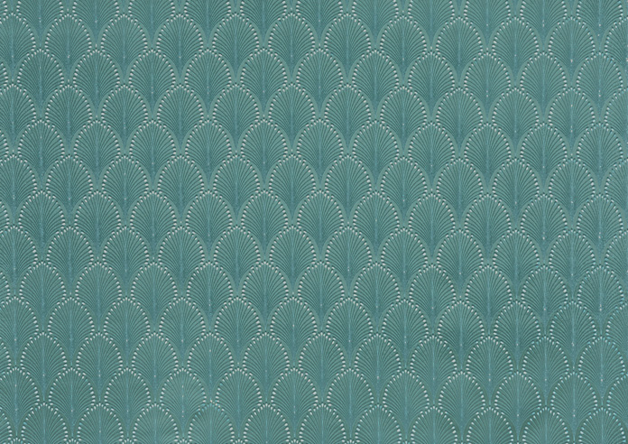 Boudoir, Peacock - Fabric Only - Image 3